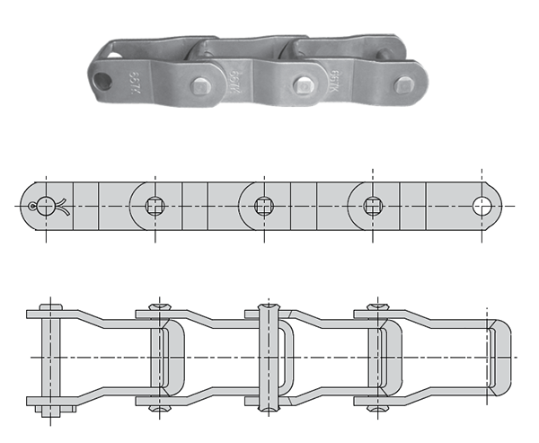 Steel Pintle Chain