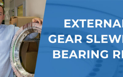 External Gear Slewing Bearing Ring