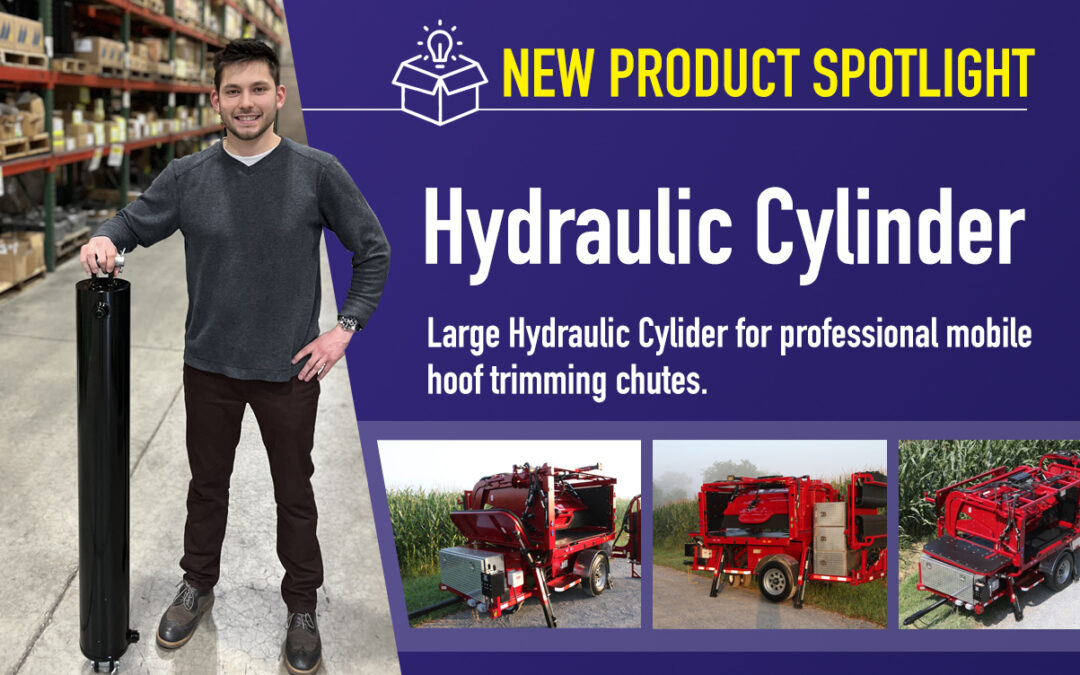 Hydraulic Cylinders for professional mobile hoof trimming chutes