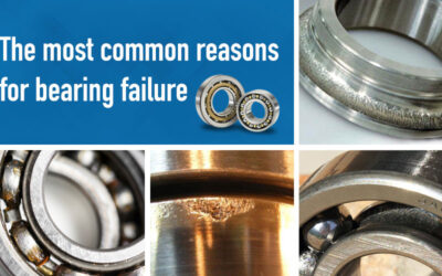 What are the most common causes of bearing failures