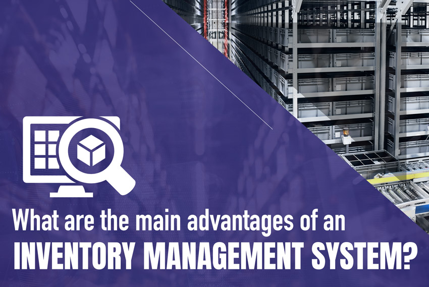 What are the main advantages of an Inventory Management System?