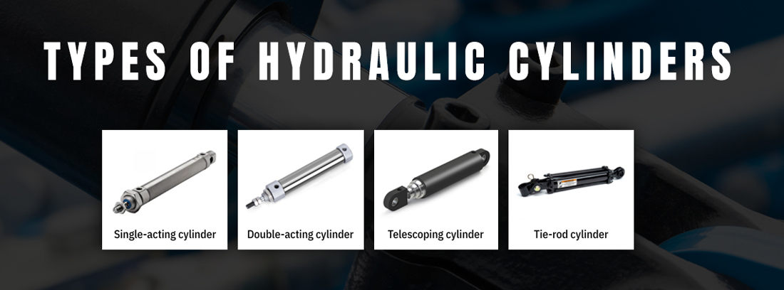 types of hydraulic cylinders