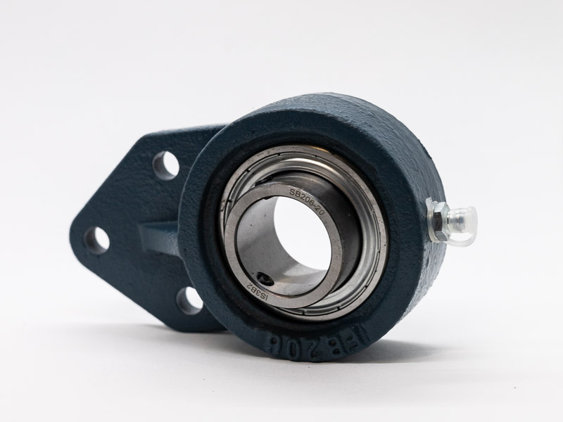SBFB206ZSG-20 3-Bolt Offset Flange Bearing