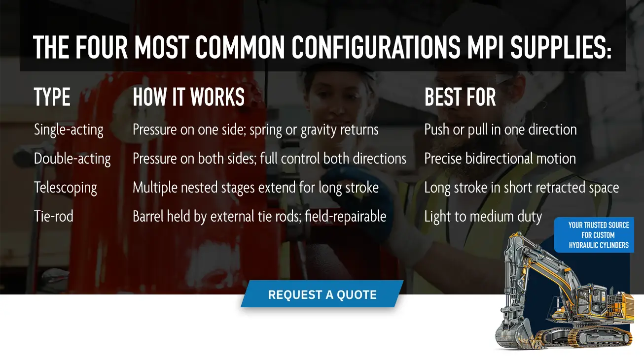 most common configurations