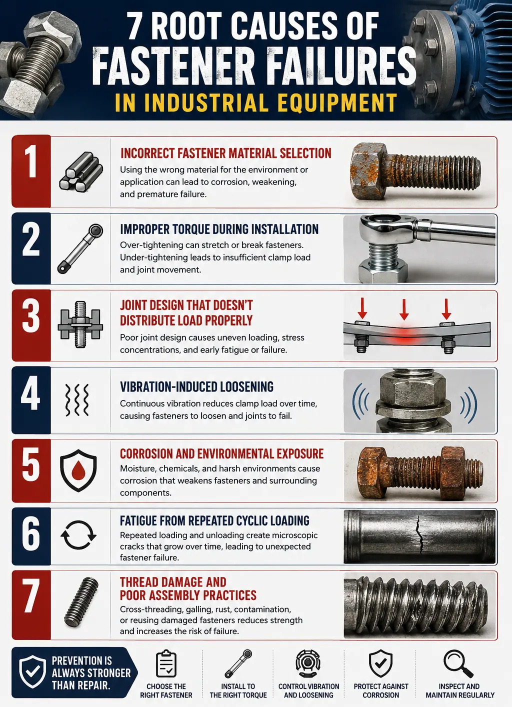 7 root causes of fastener failures copy 7 root causes of fastener failures